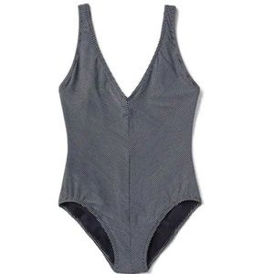 NWOT | GAP | Navy Stripe V-neck one-piece suit | S